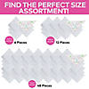 19" x 19" DIY Craft White Polyester Bandanas - 12 Pc. Image 2