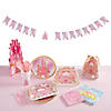 190 Pc. Deluxe Princess Party Tableware Kit for 24 Guests Image 1