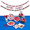 192 Pc. Berry Party Deluxe Tableware Kit for 24 Guests Image 1