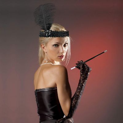 1920's Flapper Accessory Set - Roaring 20's Costume Accessories - 1 Set Image 2