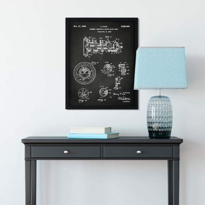 1933 Crankshaft Engine Patent 8.5x11in Image 3