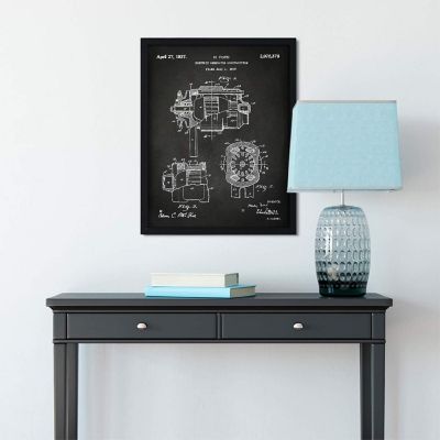 1935 DC Generator Patent 8.5x11in Image 3