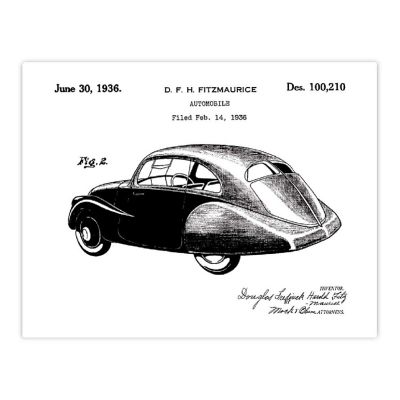 1936 Tatra Concept #2 1Pk 8.5x11in Image 3