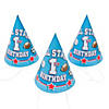 &#8220;1st Birthday All Star&#8221; Cone Hats - 12 Pc. Image 1
