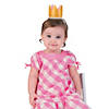 1st Birthday Girl Glitter Crown Image 1