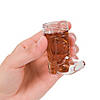 2 1/2&quot; 1 oz. Mini Boot BPA-Free Clear Plastic Glasses - 12 Ct. Image 2