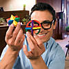 2 1/2" - 3 1/4" Multicolored Plastic Puzzle Balls - 12 Pc. Image 3