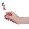 2 1/2" 8 oz. Mini Christmas Twisty Peppermint Lollipops - 24 Pc. Image 1