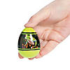 2 1/2" Animal Toy-Filled Plastic Easter Eggs - 12 Pc. Image 1
