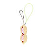 2 1/2" Brown Peanut-Shaped Plastic Fidget Keychains - 12 Pc.  Image 1