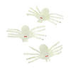 2 1/2" Bulk 108 Pc. Classic Glow-in-the-Dark Plastic Spiders Image 1