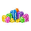 2 1/2" Bulk 144 Pc. Bright Polka Dot Plastic Easter Eggs Image 1
