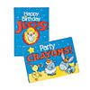 2 1/2" Bulk 48 Boxes Happy Birthday Jesus Classic Pointed Crayons - 6 Colors Per Box Image 1