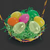 2 1/2" Bulk 72 Pc. Glow-in-the-Dark Plastic Easter Eggs Image 2