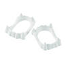 2 1/2" Bulk 72 Pc. White BPA-Free Plastic Fangs Vampire Teeth Image 1