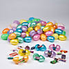 2 1/2" Bulk Candy-Filled Plastic Easter Eggs Image 1