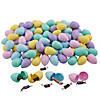 2 1/2" Bulk Pearlized Candy-Filled Plastic Easter Eggs - 1000 Pc. Image 1