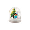 2 1/2" Christmas Tree Snow Glitter Globe Craft Kit - Makes 6 Image 1