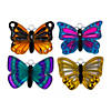 2 1/2" Classic Butterfly-Shaped Clear Plastic Suncatchers - 12 Pc. Image 1
