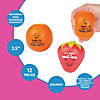 2 1/2" Drug Free Awareness Fruit Character Foam Stress Toys - 12 Pc. Image 2