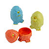 2 1/2" Hatching Dinosaur-Shaped Plastic Easter Eggs - 12 Pc. Image 1