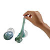 2 1/2" Iridescent Glitter Putty-Filled Plastic Easter Eggs - 12 Pc. Image 1