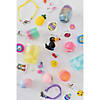2 1/2" Iridescent Glitter Putty-Filled Plastic Easter Eggs - 12 Pc. Image 1