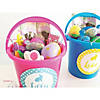 2 1/2" Iridescent Glitter Putty-Filled Plastic Easter Eggs - 12 Pc. Image 2