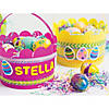 2 1/2" Iridescent Glitter Putty-Filled Plastic Easter Eggs - 12 Pc. Image 3