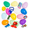 2 1/2" Mega Bulk 200 Pc. Animal Toy-Filled Plastic Easter Eggs Image 1