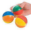 2 1/2" Multi-Colored Classic Style Beach Stress Balls - 12 Pc. Image 1