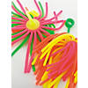 2 1/2" Neon Large Stretchy Noodle Ball Multicolor Vinyl YoYos - 12 Pc. Image 1