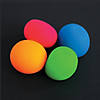 2 1/2" Pink, Orange, Blue & Green Neon Vinyl Stretch Balls - 4 Pc. Image 1