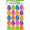 2 1/2" Plastic Easter Eggs - 20 Pc. Image 1
