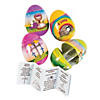 2 1/2" Resurrection Story-Filled Plastic Easter Eggs - 12 Pc. Image 1