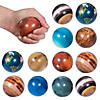 2 1/2" Solar System Planets Foam Stress Balls - 12 Pc. Image 1