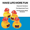 2 1/2" Thin Red Line Firefighter Awareness Rubber Ducks &amp;#8211; 12 Pc. Image 2