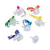 2 1/2" Tropical Fish Sand Art Plastic Bottle Necklaces - 12 Pc. Image 1