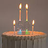 2 1/2" x 2 3/4" Blinking Plastic Number 50 Candle Holder Set Image 1