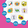 2 1/2" x 2" Bulk 72 Pc. Spring Bugs Googly Eye Stickers Image 2