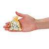 2 1/2" x 3 1/2" Bulk 50 Pc. Mini Gold Organza Drawstring Treat Bags Image 2