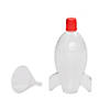 2 1/2" x 3 1/2" Rocket Ship Sand Art Plastic Bottles - 12 Pc. Image 1
