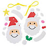 2 1/2" x 4" Bulk Simple Santa Christmas Ornament Craft Kit - Makes 50 Image 1