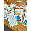 2 1/2" x 4" Religious Blessed Prayer Plastic Backpack Tags &amp;#8211; 12 Pc.  Image 2