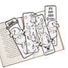 2 1/2" x 7" Bulk 48 Pc. Color Your Own Dr. Seuss&#8482; The Grinch Bookmarks Image 1