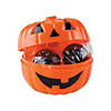 2 1/4" 1 lb. Candy-Filled Orange Plastic Jack-O&#8217;-Lanterns - 24 Pc. Image 1