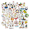 2 1/4" - 3 1/4" Bulk 50 Pc. Duck Images Vinyl Sticker Assortment Image 1