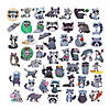 2 1/4" - 3 1/4" Bulk 50 Pc. Raccoon Images Vinyl Sticker Assortment Image 1