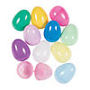 2 1/4" Bright & Pastel Plastic Easter Eggs - 48 Pc. Image 1