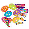 2 1/4" Bright Printed Candy-Filled Plastic Easter Eggs - 24 Pc. Image 1
